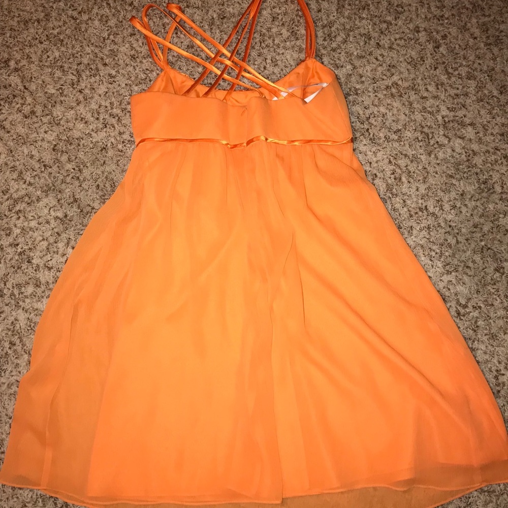 David’s Bridal Dress- Orange